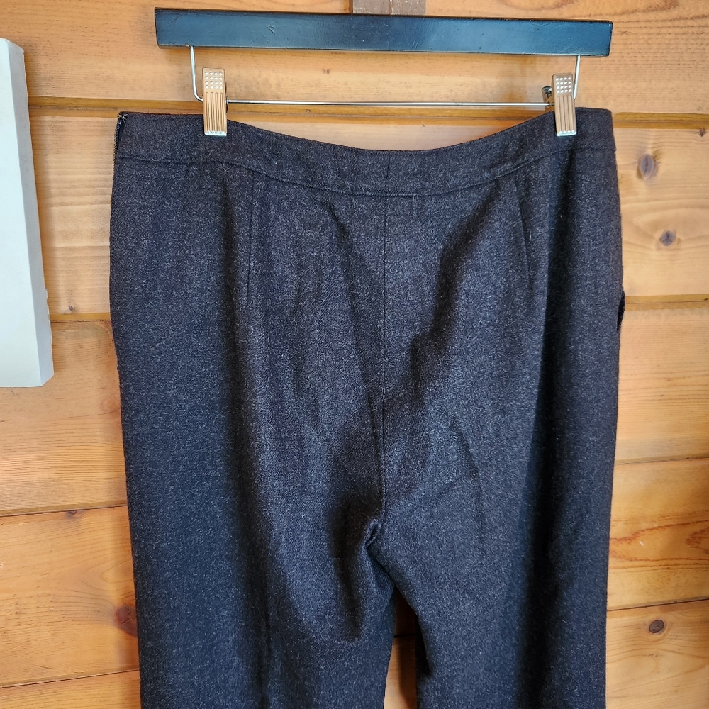 Carlisle Tweed Dress Pants Wool Angora Trousers Slacks Lined Vintage Sz 10 X 30" - Picture 8 of 9
